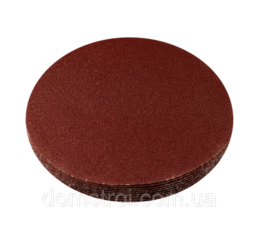 Круг наждачний шліфувальний на липучці Ø125 мм (10 шт) P36