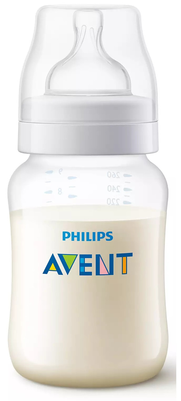 Пляшечка для годування Philips Avent Anti-Colic 260мл для дітей від 1 місяця Прозорий (SCY103/01)