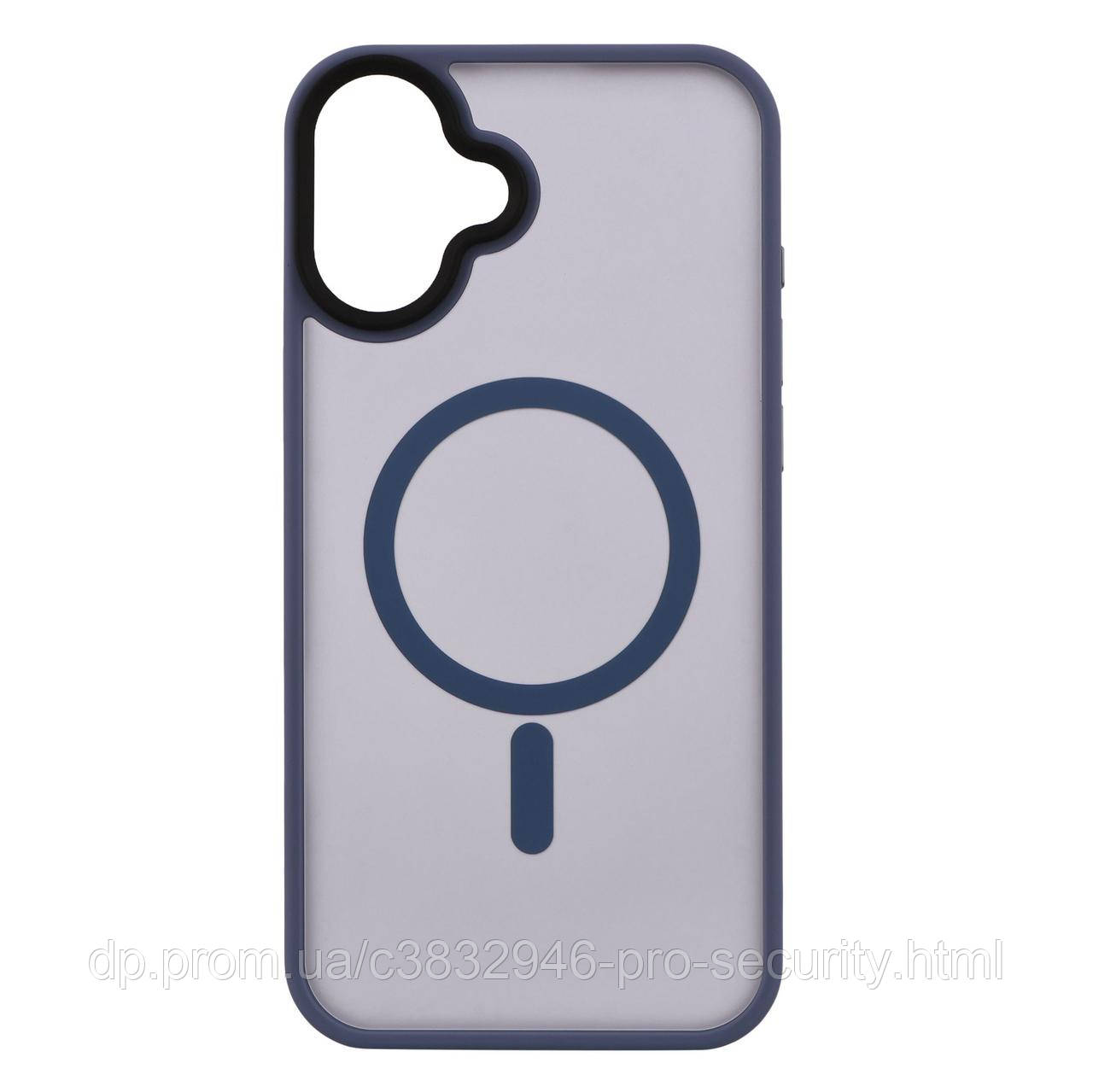 2E Чохол Basic для iPhone 16 Plus, Soft Touch MagSafe Cover, синій світлий, фото 1