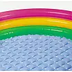 Надувний дитячий басейн Intex круглий Веселка 147*33 см 299 л (57422), фото 2