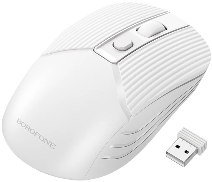 Мишка Borofone BG5 2.4G Business Бездротова (Біла)