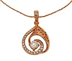 Намисто металеве з елементами зі скла