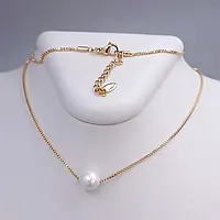 Намисто металеве з пластиковими кульками