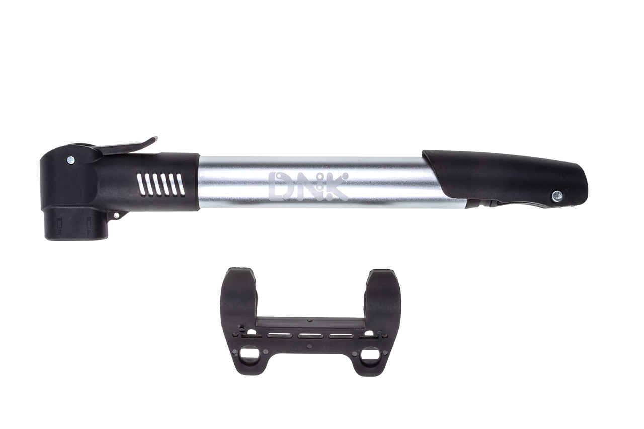 Насос для велосипеда велонасос компактний DNK Nappa алюміній, фото 1