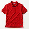 Чоловіча футболка поло червоного кольору з преміальної турецької тканини лакоста, вільний крій, фото 6