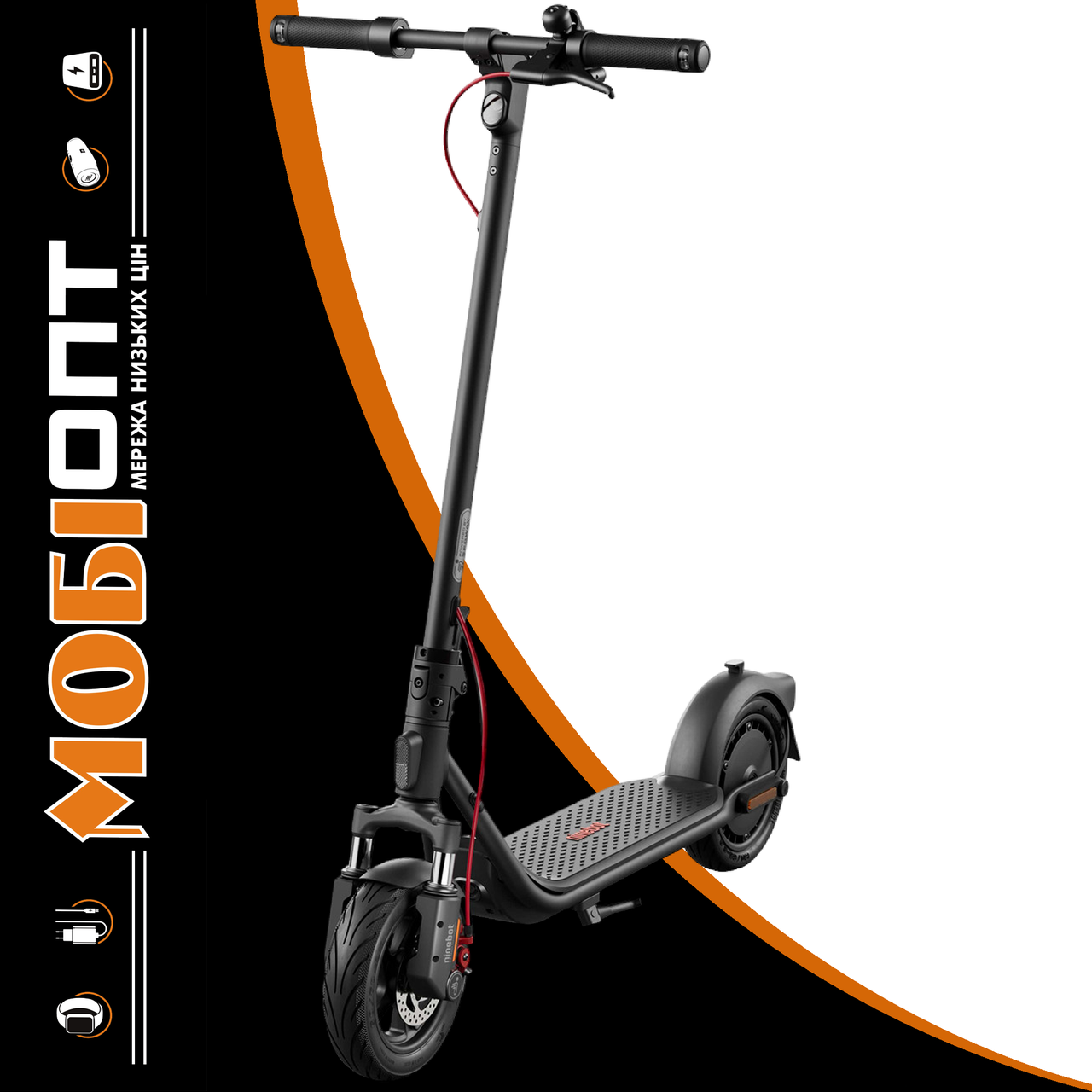 Електросамокат Ninebot eKickScooter by Segway F2 Pro E II Black (AA.05.12.03.0007) UA UCRF