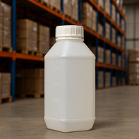 Каністра Пластикова 0,5л з Кришкою (HDPE Поліетилен Низького Тиску)