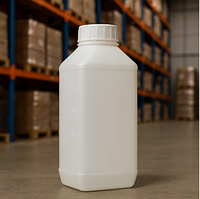 Каністра Пластикова 1л з Кришкою (HDPE Поліетилен Низького Тиску)