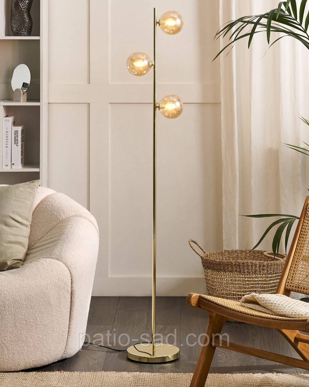 Торшер RAMIS   Метал колір  Золото, фото 1