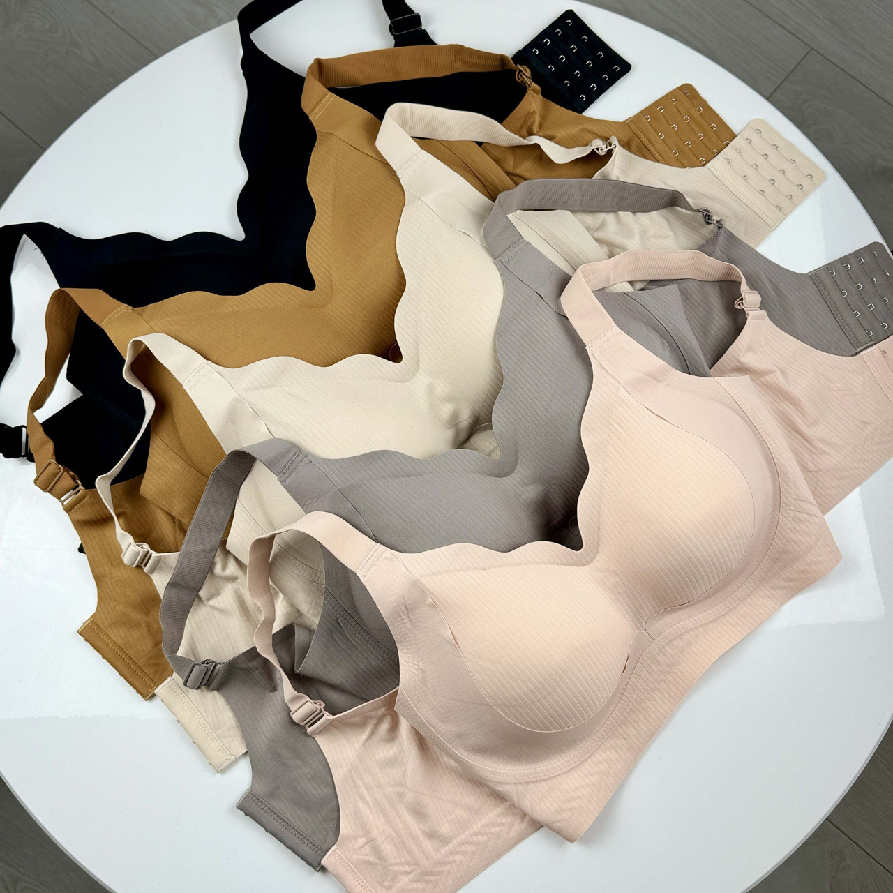 Безшовні великі бюстгалтери на застібках #078, фото 1