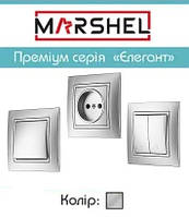 Серія преміум "ELEGANT SILVER" прихованого встановлення TM "MARSHEL" (Туреччина)