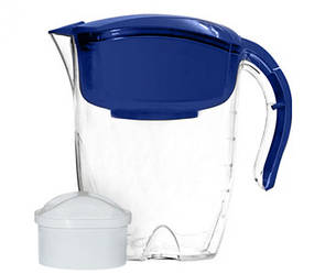 Глечик фільтр для води AquaKut Ювенус 3,7л (синій) з механічним лічильником