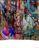 Футболка чоловіча із принтом абстрактного графіті, фото 5