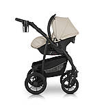 Коляска 3 в 1 Verdi Sonic Comfort 9023-VC-10 ecru skin, фото 3