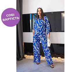 Вільний костюм з вирізом на спині "Maksin" оптом | Норма | Розпродаж моделі