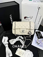 Chanel Beige Silver