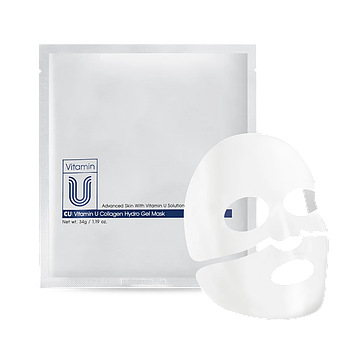 Гідрогелева маска для сяйва шкіри CU Skin Vitamin U Collagen Hydro Gel Mask