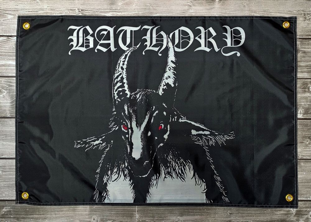 Прапор Bathory - goat 60х90 см