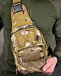 Тактична сумка нагрудна triada мультикам, фото 6