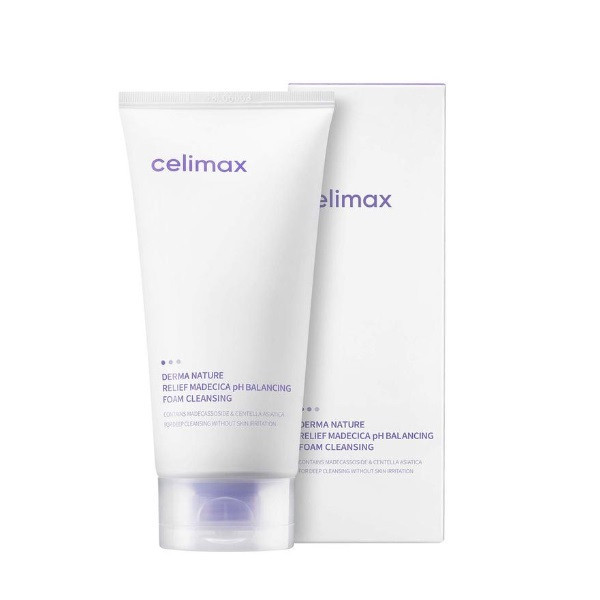Пінка для вмивання CELIMAX Derma Nature Relief Madecica Ph Balancing Foam Cleansing 150ml, фото 1