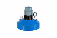 Оголовок пластиковий для свердловини УкрПолімер Ø125×25 мм нерозбірний