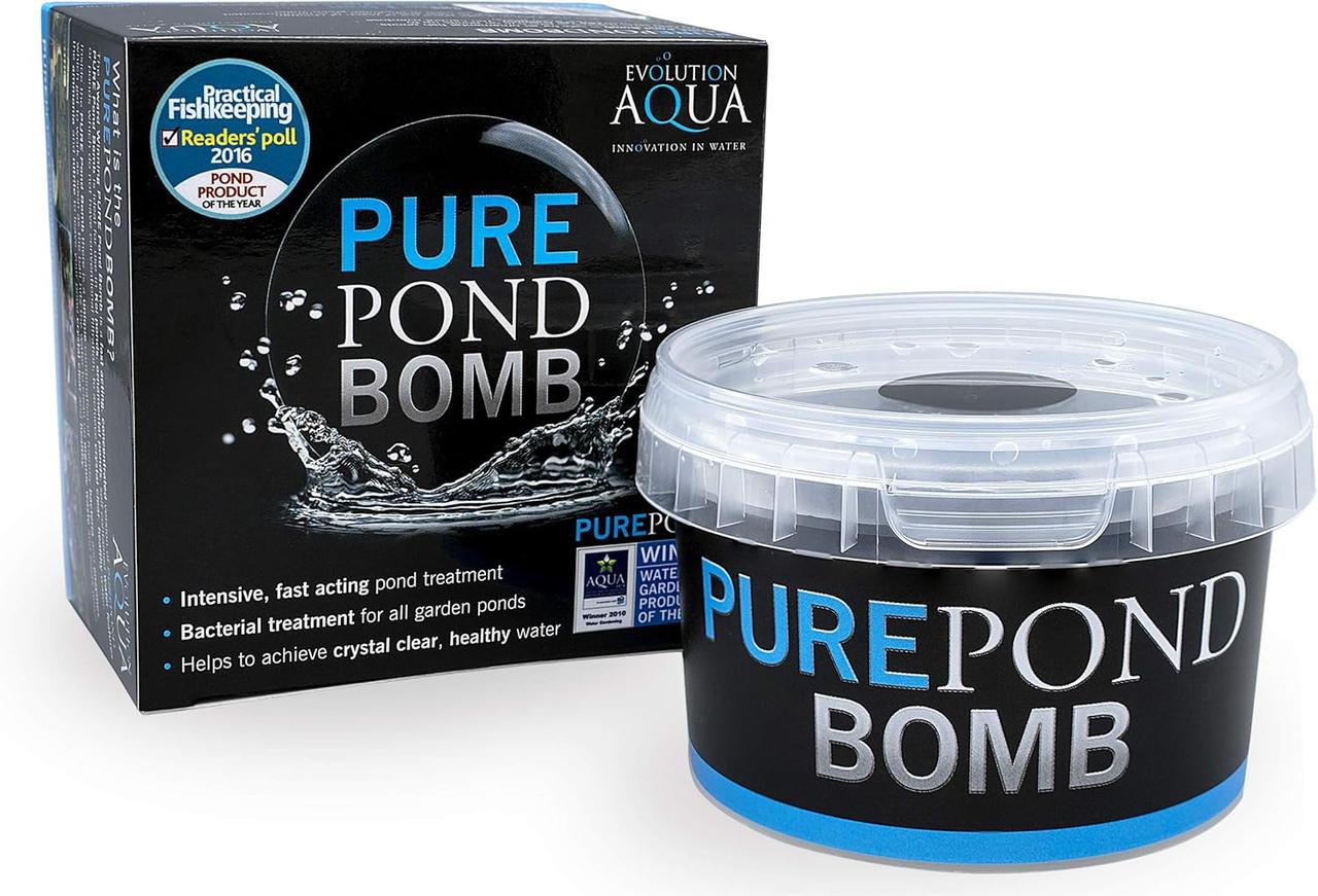 Швидкодіючі бактерії Evolution Aqua Pond Bomb для очищення органічного бруду в ставку, фото 1