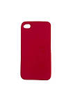 Силікон iPhone 4G/4S - МАЛИНОВИЙ