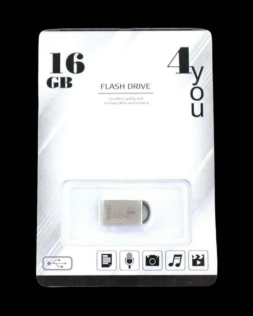 Флеш-накопичувач Usb 16Gb 4you 107 Metal series