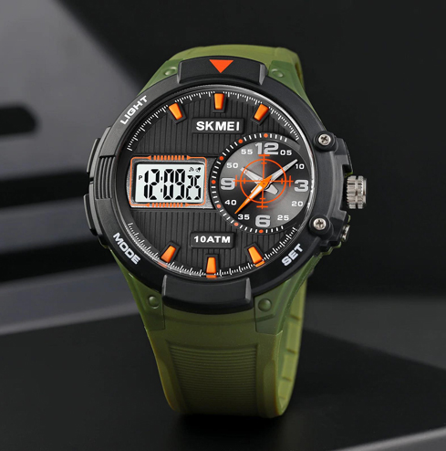 Годинник наручний SKMEI 1761GN, GREEN, 10247, фото 1