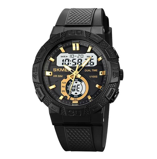 Годинник наручний SKMEI 1881GDWT, GOLD-WHITE, 10277, фото 1