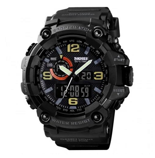 Годинник наручний SKMEI 1520BK, BLACK, 9763, фото 1