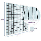 Мозаїка з декоративного скла 298х298х4,5мм Біла SW-00002364, фото 3
