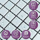 Мозаїка з декоративного скла 298х298х4,5мм Біла SW-00002364, фото 4