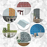 Мозаїка з декоративного скла 298х298х4,5мм Біла SW-00002364, фото 6