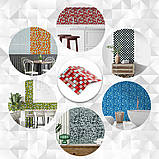 Мозаїка з декоративного скла 298х298х4,5мм Червона SW-00002367, фото 6