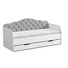 Ліжко Софія, односпальне ліжко з ящиком Sofia на ламелях КОМПЛЕКТ, фото 7