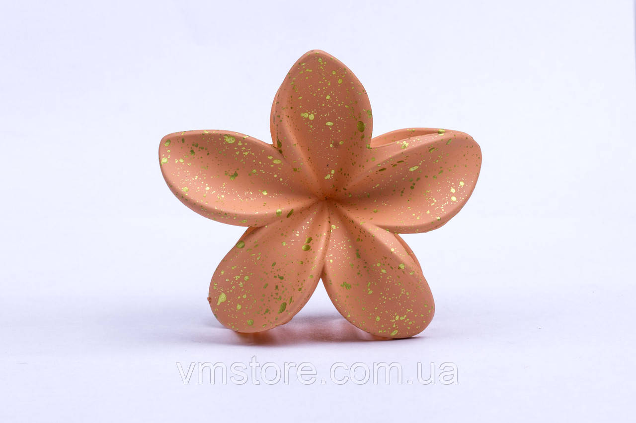 Крабик Гавайська квітка для волосся, трендові прикраси для волосся, фото 1