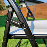 Складний стілець 46х42,5х86см Білий SW-00001610, фото 4