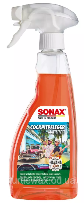 Очищувач пластику матовий SONAX Havanna Love, 500мл