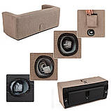 Комплект надувних меблів диван і крісло Коричневий SW-00002656, фото 6