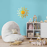 Дзеркальний декор акриловий самоклеючий золото, 27шт (D) SW-00002503, фото 5