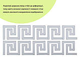 Дзеркальний декор акриловий самоклеючий срібло,10шт (D) SW-00002506, фото 2