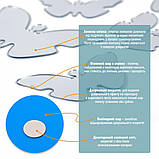 Дзеркальний декор акриловий самоклеючий Метелики срібло,25шт (D) SW-00002521, фото 4
