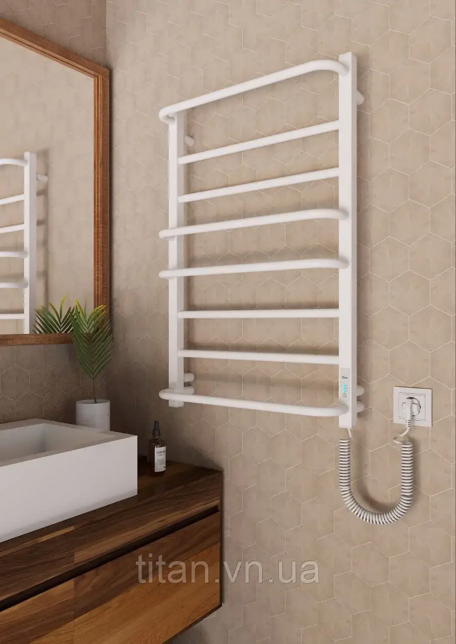 Електрична рушникосушарка Elna Каскад Люкс 8 810Х530мм