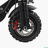 Електросамокат двоколісний для дорослих і підлітків із сидінням Billgery 777820 Чорний, фото 9