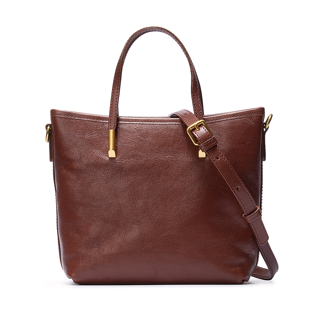 Сумка жіноча шкіряна коричнева арт.00261