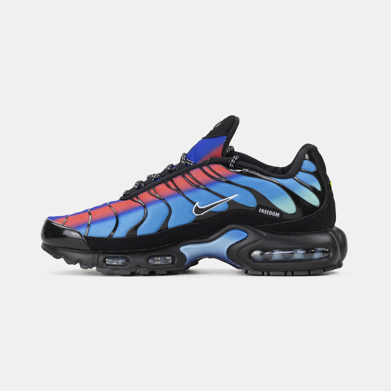Чоловічі Кросівки Nike Air Max Plus TN Black Blue Red / Найк Аір Макс Плюс Тн