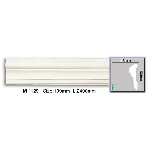 Молдинг гнучкий Harmony M1129 Flex (10,9х4,3x200) см, фото 1
