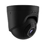 IP-камера відеоспостереження Ajax TurretCam 8 Мп 2.8 мм, Чорний, фото 2