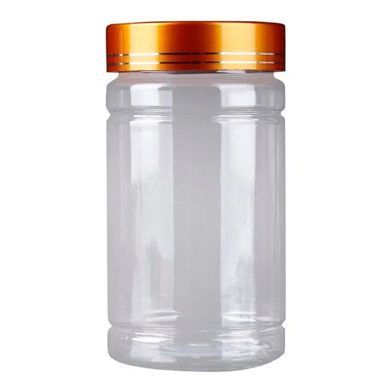 Прозора пластикова пляшка з кришкою для зберігання спецій сухофруктів 150 мл